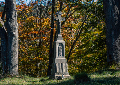 Stary cmentarz łemkowski w Regietowie Wyżnym